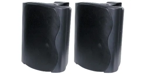 These wall mount music speakers feature exceptional sound quality for both domestic and commercial applications, such as theatre surround or bookshelf speakers, and PA sound reinforcement.