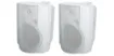 Great for classrooms, lecture theatres, boardrooms, cafes, function areas, pubs, bars, boutiques etc. System comprises of one active speaker with inbuilt stereo amplifier and one passive speaker which is powered from the active speaker.