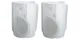 130mm 30W 2 Way White Active Speaker Pair Great for classrooms, lecture theatres, boardrooms, cafes, function areas, pubs, bars, boutiques etc. System comprises of one active speaker with inbuilt stereo amplifier and one passive speaker which is powered from the active speaker.