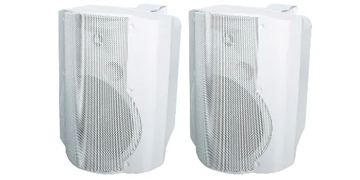 Great for bars, lecture theatres, boardrooms, cafes, function areas, pubs, boutiques etc. System comprises of one active speaker with inbuilt stereo amplifier and one passive speaker which is powered from the active speaker.