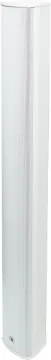 40W 100V Line / 8 Ohm IP66 White Column Speaker These stylish, compact 100V line column speakers utilise multiple 3.5” (89mm) woofers and high power dome tweeters to produce superb clarity for both music and speech applications