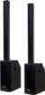 This 1200W PA column speaker system is a plug and play active speaker system ideal for small live shows, small parties, bands, musicians or anywhere foreground sound reinforcement is required.