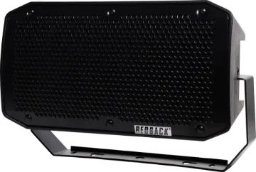 High Power 60W IP56 100V Black PA Speaker This all weather long throw PA speaker features a two-way driver, including 5.25-inch woofer and 1-inch tweeter for PA sound projection.