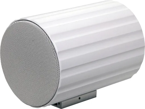 This bi-directional PA speaker is manufactured from a heavy duty aluminium extrusion. It is fitted with two high efficiency 5" speaker drivers offering exceptional speech intelligibility. Housing  grille are finished in industrial grade white powdercoat.
