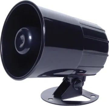 15W 8 Ohm Weather Proof Plastic PA Horn Speaker 8 ohm, 15 watt, PVC weatherproof PA horn. Suitable for security, PA, extension speaker, etc. Includes swivel mounting bracket. Fits S 5462 siren box.