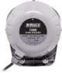 This horn is compact, lightweight, weatherproof and very efficient. The voice coil is wound on an aluminium bobbin providing effective heat transfer from the coil thereby improving the efficiency and reliability of the speaker.