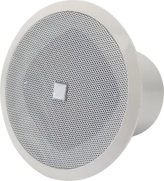 Merlaud 165mm (6.5”) 16W IP Network Ceiling PA Speaker A compact low profile in-ceiling speaker designed for use in conjunction with the Merlaud IP communicator PA system. It features an in-built amplifier and can be powered by 12-24V DC power supply or PoE as required. Requires 170mm mounting hole.