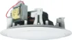 The C 2121 is a 165mm (6.5") high power coaxial speaker fitted with a 15W transformer. These stylish, high performance, architecturally unobtrusive speaker/grill combinations can be painted to match decor. Super easy to install with a 'Flip-Lock' mounting.