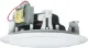 165mm (6.5") 15W 100V Coaxial 2 Way Fastfix Ceiling Speaker The C 2121 is a 165mm (6.5") high power coaxial speaker fitted with a 15W transformer. These stylish, high performance, architecturally unobtrusive speaker/grill combinations can be painted to match decor. Super easy to install with a 'Flip-Lock' mounting.