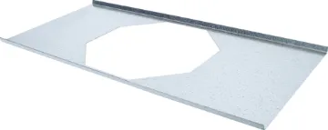 Ceiling Speaker Support Pan to suit 200mm (8") One-Shot Speakers Designed specifically to be installed with the Redback 'One-Shot' ceiling speakers, these pans support the ceiling tile to minimise sag. Recommended for softer material ceiling tiles.
Note: When installing, the lip must face upwards so that the pan