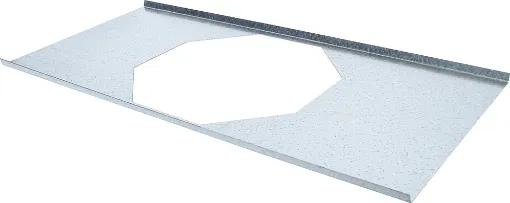 Designed specifically to be installed with the Redback 'One-Shot' ceiling speakers, these pans support the ceiling tile to minimise sag. Recommended for softer material ceiling tiles.

Note: When installing, the lip must face upwards so that the pan