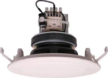 100mm (4") 10W 100V White EWIS One-Shot Speaker Redback "One-Shot