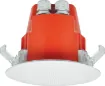 Designed to meet AS ISO 7240.24:2018. Considerable development and has been put into this fire announcement system approved version of our popular One-Shot 'Rat-Trap' speaker. Flame retardent design with tuned PA driver to suit the latest approval requirements.