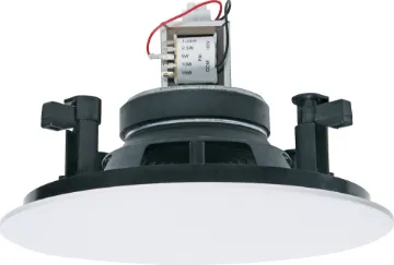 165mm (6.5") 15W 100V Coaxial 2 Way Fastfix Ceiling Speaker Features a magnetic fit 'edge to edge' steel grille for a near flush finish.