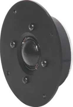 25mm (1") 80W High Power Tweeter Speaker Ideal for high fidelity applications requiring high power. Aluminium facia panel provides a stylish finish to any multi channel speaker system.