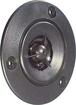 20mm (0.75") 20W Mylar Dome Tweeter Speaker A compact polymer dome tweeter for use in bookshelf or satellite/surround speakers. Features dispersion vanes for even sound field distribution.