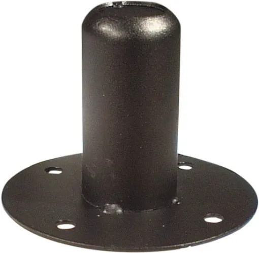 These sockets mount to the bottom of a speaker box, enabling a strong and sturdy mount for a speaker stand.  Suits 35 dia.mm stand. Metal