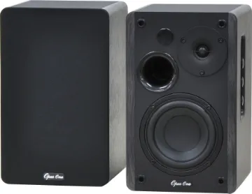 Bookshelf Bluetooth 50W Speaker Pair Black The speakers are equipped with digital signal processing (DSP) and dynamic range control (DRC) to prevent distortion.