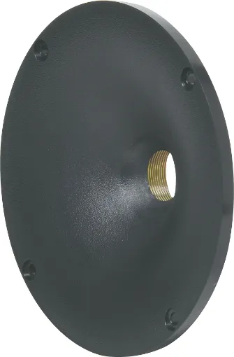 Standard 1&quot threaded round flare.