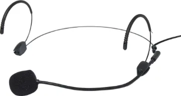 Lightweight Presenter 3.5mm Microphone Headset A comfortable presenters headset microphone for use with equipment with 3.5mm TS input. Fitted with braided lead for added durability and adjustable boom mic for excellent audio pick up.