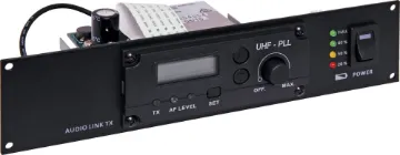 Wireless UHF 520-544MHz Link Transmitter This Wireless Link Transmitter is an optional extra for the Okayo Compact 50W and 100W Portable PA Systems. It operates on 520-544MHz, please check your system specification/model before making your purchase.
For larger venues or audiences,