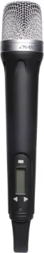 UHF Wireless Handheld Condenser Mic Transmitter 520-544Mhz 96 Ch Okayo condenser handheld microphone transmitter. 96 channel UHF. 520-544MHz. Please ensure your system is compatible with this frequency before making your purchase.
- Exceptional performance 
- Textured body 
- Requires 2 x AA batteries, either alka