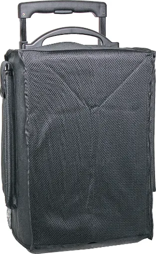 Rugged heavy duty nylon cover custom made to suit the C7202C portable PA system. 