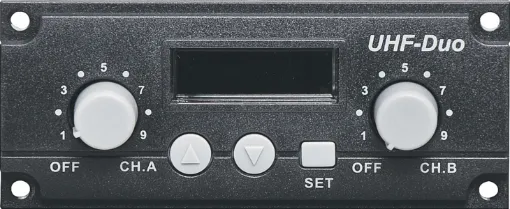 Designed to fit the C 7310-C 7314 and C 7340-C 7344 40Watt range of portable PA systems.  520-544MHz version.  Please check the frequency of your microphones/Okayo PA before making your purchase.

Suitable for use with C 7315 handheld and C 7316 beltp