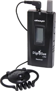 UHF Wireless Tour Guide System Receiver 520-544Mhz 60 Ch A durable lightweight receiver & earphone combination designed for use with the C 8810 tour guide transmitter.