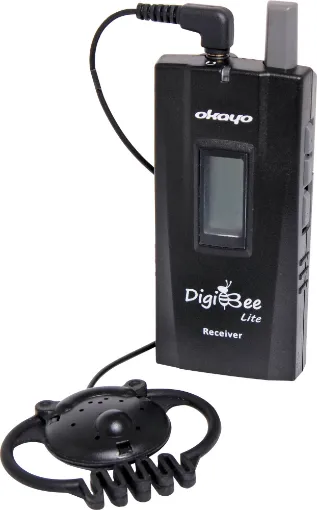 A durable lightweight receiver & earphone combination designed for use with the C 8810 tour guide transmitter.