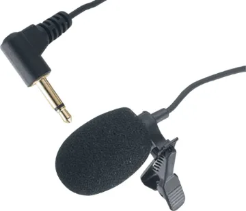 UHF Tour Guide System Replacement Lapel Microphone A replacement lapel microphone for C 8810 tour guide transmitter.