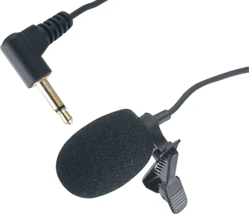 A replacement lapel microphone for C 8810 tour guide transmitter. 