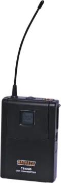 Wireless UHF Beltpack Mic 700 Channel Beltpack transmitter ideal for use with the Redback 700 channel receiver unit (C 8890B).