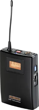 Wireless UHF Beltpack Transmitter 700 Channel Beltpack transmitter ideal for use with the Redback 700 channel receiver unit (C 8890D).