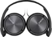 These high quality Sony headphones are ideal for music lovers on the go who want headphones that are slim, fashionable and feature a folding design which makes them easily fit into backpacks and handbags.