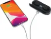 Bluetooth 5.0 offers superior range (up to 10m) & audio quality - plus automatic connection.  Sweat resistant and light weight design makes these buds great for exercise. 3-4hrs of listening time. Includes charging case (provides 2 recharges), replacement earbuds and USB charging cable. 
