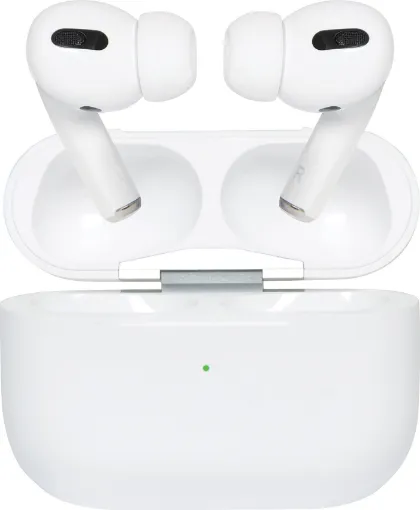 True wireless earbuds with the latest in active noise cancelling circuitry for immersive sound in noisy environments. Pull them out of the case and they automatically connect to your phone for instant listening for up to 4 hours. 