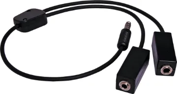 Aviation Adapter Lead - Plane Socket To NATO Plug Aeroplane sockets to helicopter Nato plug.