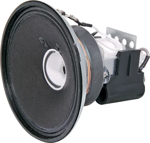 This custom designed speaker and transformer combination has been specifically engineered to ensure a wide frequency range and dispersion angle, plus a high sound pressure level (SPL) ensuring excellent music and speech intelligibility; which is h