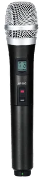Wireless UHF Handheld Condenser Mic 700 Channel (USB Rechargeable) Wireless handheld 700 channel microphone ideal for use with the Redback® 700 channel receiver unit (C8890D).