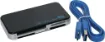 This handy USB card reader allows data exchange directly from memory card to memory card with super speeds of 5Gbits and supports all popular Windows, Mac and Linux systems. 