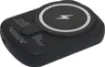 This wireless charging battery bank allows you to charge your phone wirelessly and more conveniently as you simply place your Qi - enabled smartphone on the powerbank. 