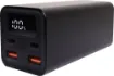 This 20,000mAh battery bank offers high output Power Delivery (PD) allowing users the ablity to charge a range of devices. It features an aluminium casing with power capacity LCD readout. Dual USB type A outputs as well as dual USB C PD outputs.