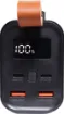 This 30,000mAh battery bank offers high output Power Delivery (PD) allowing users the ablity to charge a range of devices. It features an aluminium casing with power capacity LCD readout. Dual USB type A outputs as well as dual USB C PD outputs.