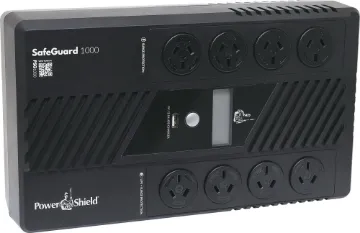 PSG1000 UPS 1000VA Safeguard The Powershield SafeGuard 1000VA Uninterruptible Power Supply (UPS) is designed for a home/office solution.