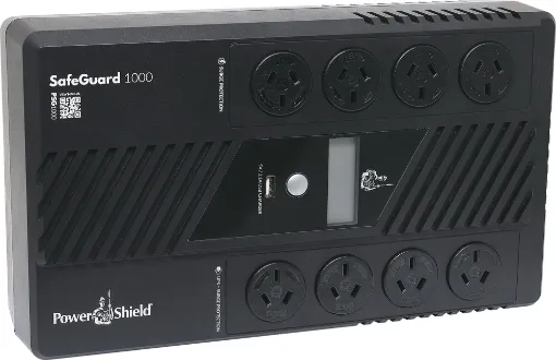 The Powershield SafeGuard 1000VA Uninterruptible Power Supply (UPS) is designed for a home/office solution.