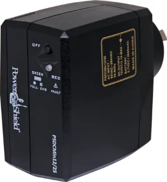 PCMin 12V DC 18W NBN Uninterruptible Power Supply This compact plugpack style NBN UPS is fitted with an internal lithium-ion battery pack for keeping devices powered up during a power outage. Appliances may then be shutdown safely, protecting from data loss, corruption or damage. 12V DC output with 8 DC jack tips to suit a wide range of appliances. Ideal size for small phone systems, POS, tills, r