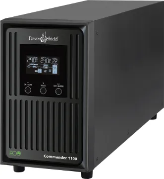 Commander PSCM1100 1100VA Pure Sine Wave UPS Designed to support multiple computers and peripherals, networked PCs and point of sale systems. Simple to install and operate. Supplied with monitoring and shutdown software. The pure sine wave output powers devices with less heat generation and high eff