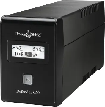 PSD650 UPS 650VA Defender The Powershield Defender PSD 650VA Uninterruptible Power Supply (UPS) is designed to support multiple computers and peripherals, networked PC''s and point of sale systems.