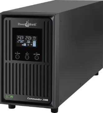 Commander PSCM2000 2000VA Pure Sine Wave UPS D 0885A 2000VA The Commander series provide mains like pure sine wave for powering devices with less heat generation and high efficiency. Perfect for servers, motor driven equipment and sensitive equipment requiring a perfect sinewave to operate cor